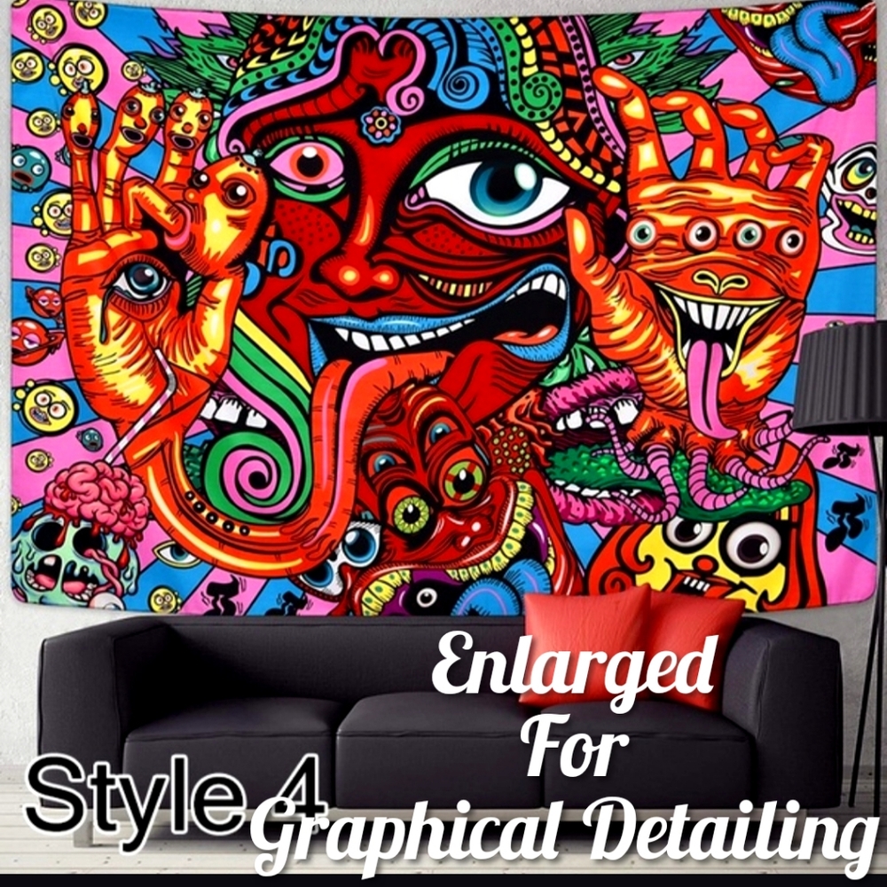 Freak Psychedelic Tapestry